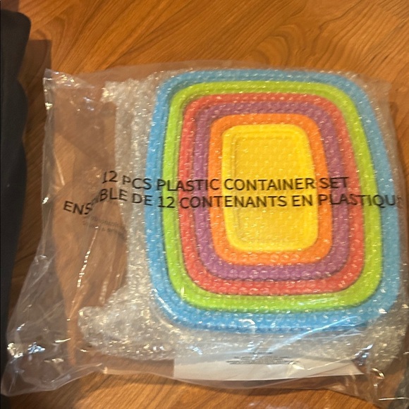 Colorful Plastic Container Set - Picture 1 of 1